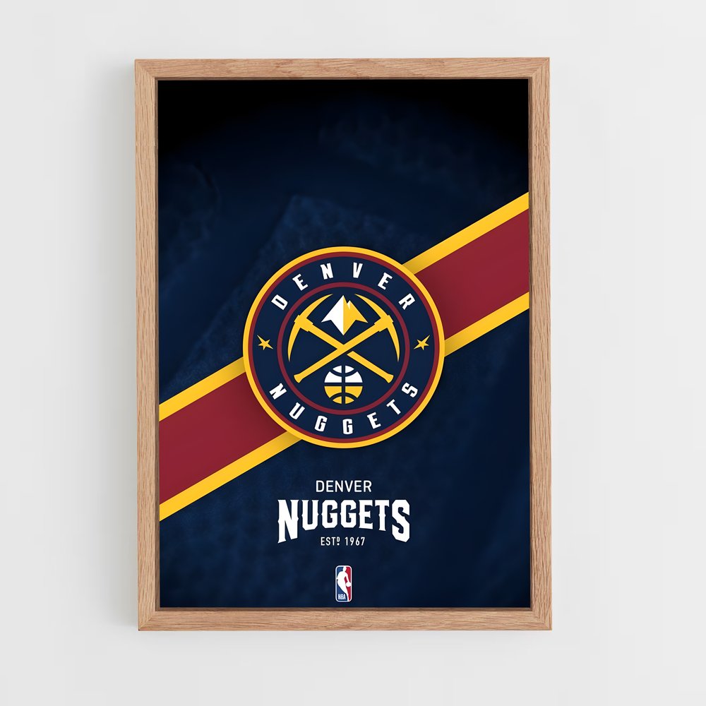 Poster Denver nuggets – affiche Basketball (vue 4)